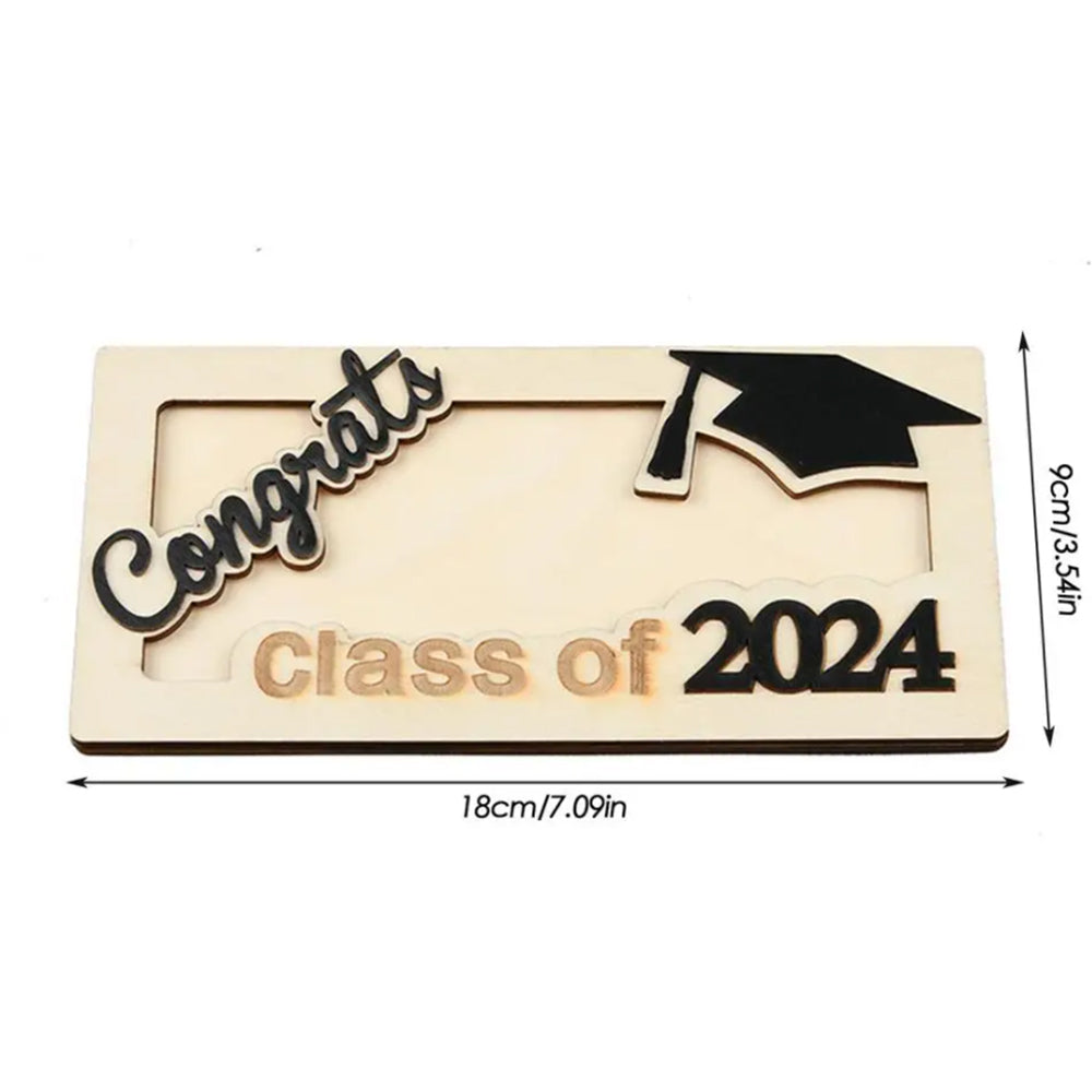 2024 Graduation Money Holder Wooden Cash Holder