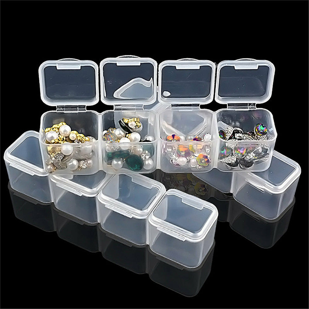 28 Grid Plastic Compartment Storage Box Container Jewellery Bead Craft Organiser