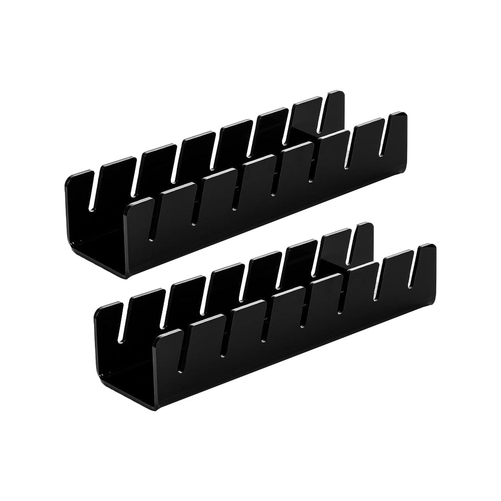 2Pcs Hat Stand for Baseball Caps Acrylic Hat Organizer for 14 Baseball Caps