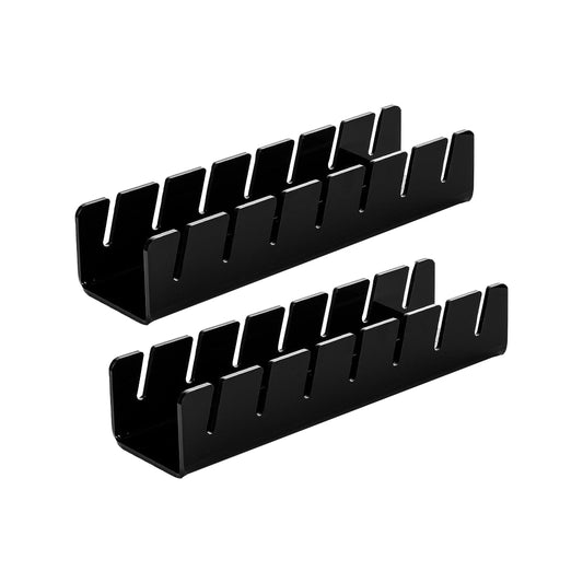 2Pcs Hat Stand for Baseball Caps Acrylic Hat Organizer for 14 Baseball Caps