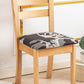 4Pcs Chair Seat Cover Stretch Chair Covers Washable Seat Cushion Slipcovers -ST1