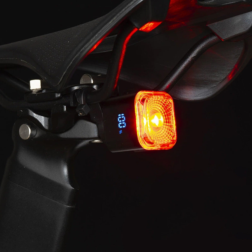 Smart Brake Sensing Bike Tail Light Rechargeable Cycling Safety Light
