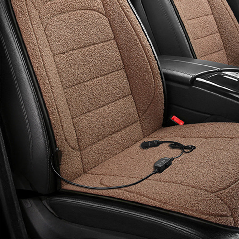 Heated Car Seat Cushion 12V with Dual Heat Control for Car