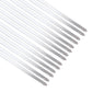 50Pcs 30cm Flat Long Stainless Steel Skewers for Grilling