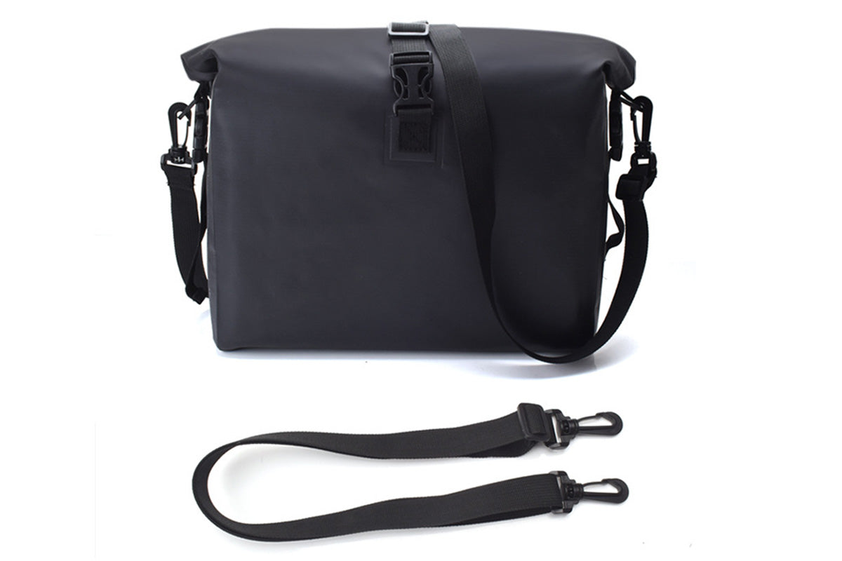 9L Bike Handlebar Bag Cycling Front Frame Tube Bag Bicycle Front Storage Pouch