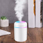 Car Air Purifier USB Diffuser Mist Humidifier with Led Night Light