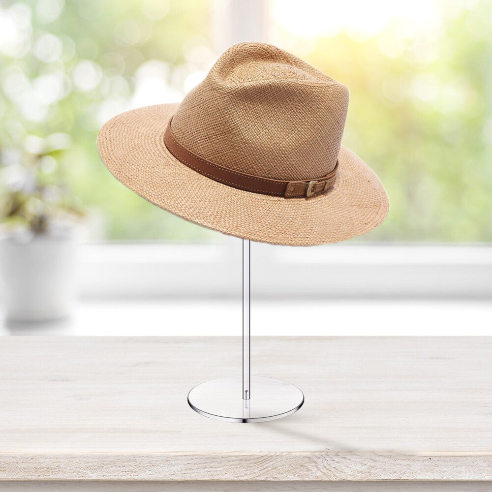 Clear Acrylic Hat Stand Display Rack for Wig Helmet