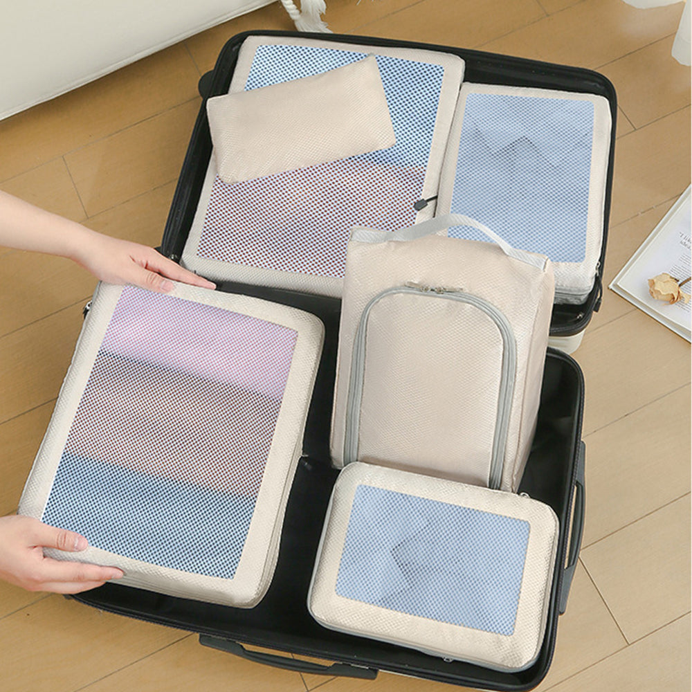 7PCS Travel Luggage Packing Cubes