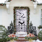 Large Halloween Door Curtain for Doors Windows Walls Bat Spider Web Door Cover for Holiday Party Decoration