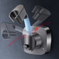 Detachable Suction Cup Shower Head Holder 360 Degree Rotation Adjustment for Bathroom Bathtub Rental Hotel