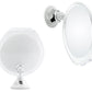 Suction Cup Fog-Free Shaving Mirror with Razor Holder No Drill