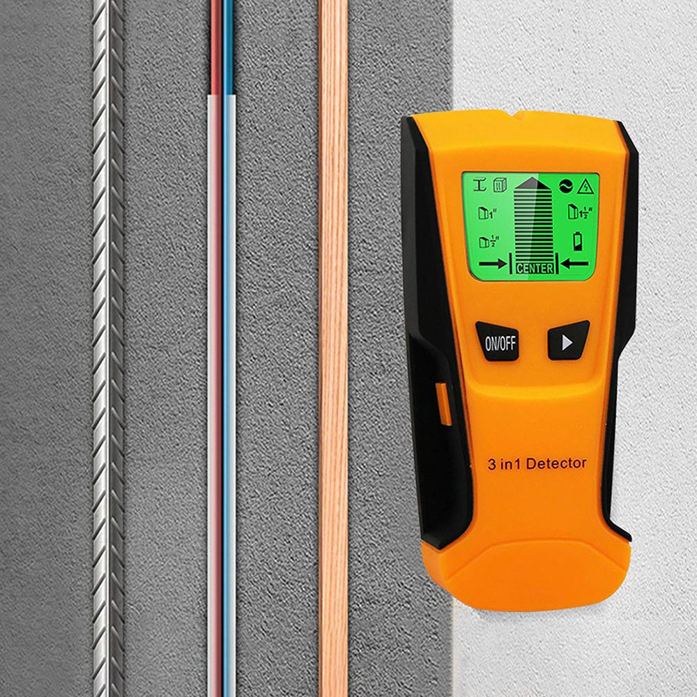 Stud Finder Wall Scanner LCD Display Smart Sensor Metal Wood AC Wire Detection