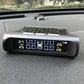 Wireless Solar Car Tire Pressure Monitoring System with 4 External Sensors