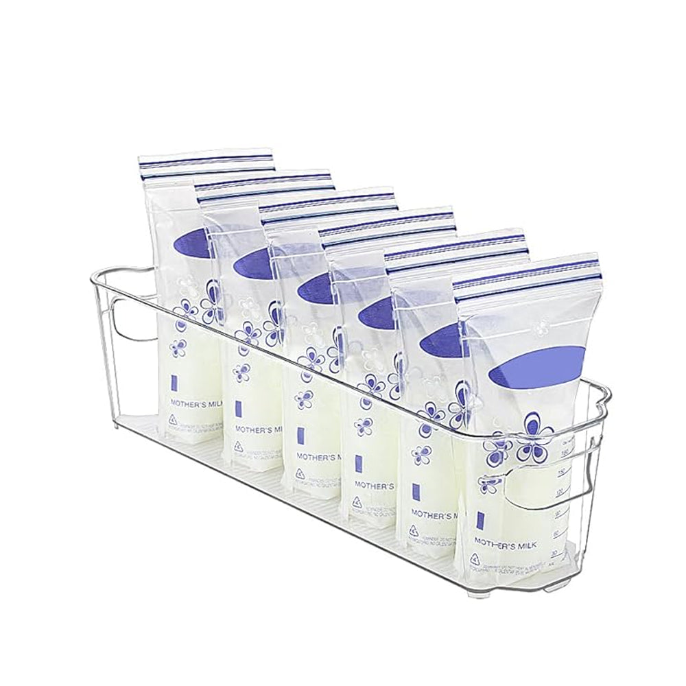 3Pcs Refrigerator Food Storage Box Fridge Organizer with Handle