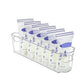 4Pcs Refrigerator Food Storage Box Fridge Organizer with Handle