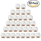32pcs Silicone Chair Leg Caps Furniture Feet Cover Pads 25-29MM Round Legs