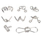 2 Set of Brain Teasers Metal Puzzles-16 Pack
