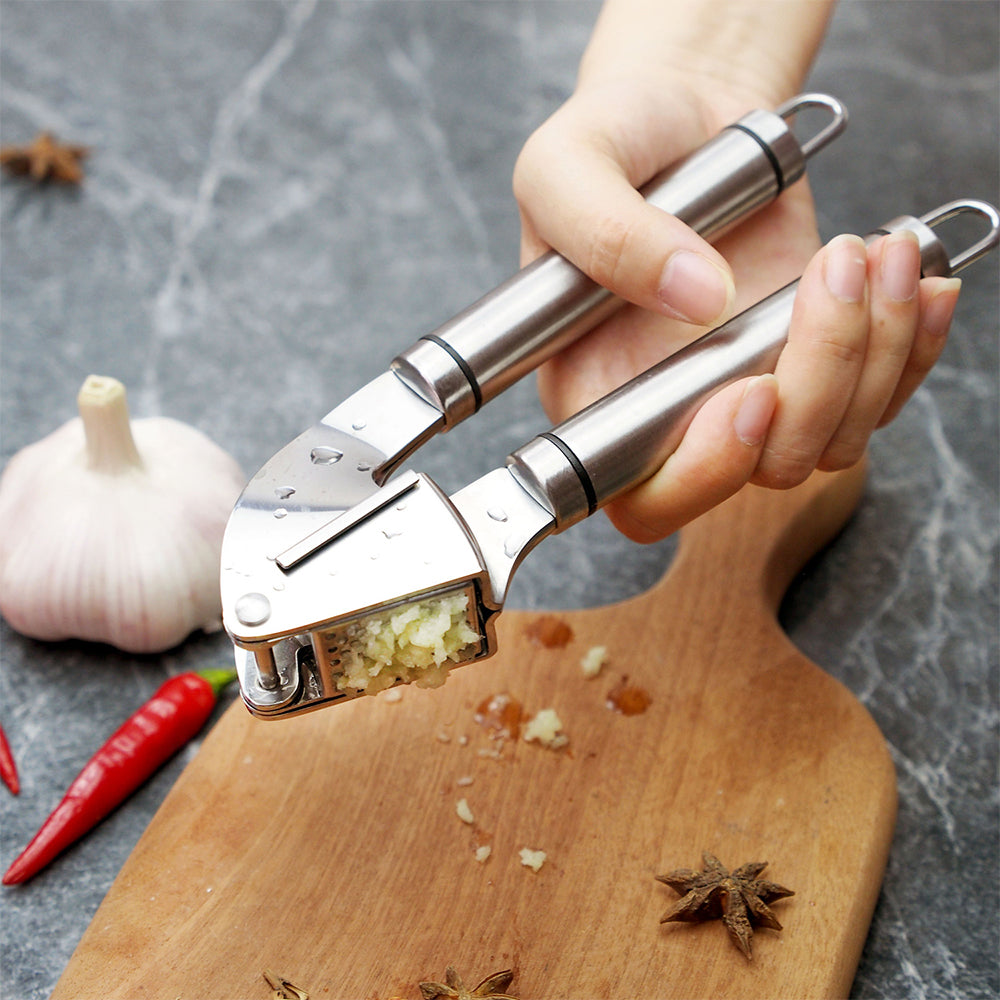 Stainless Steel Kitchen Garlic Press