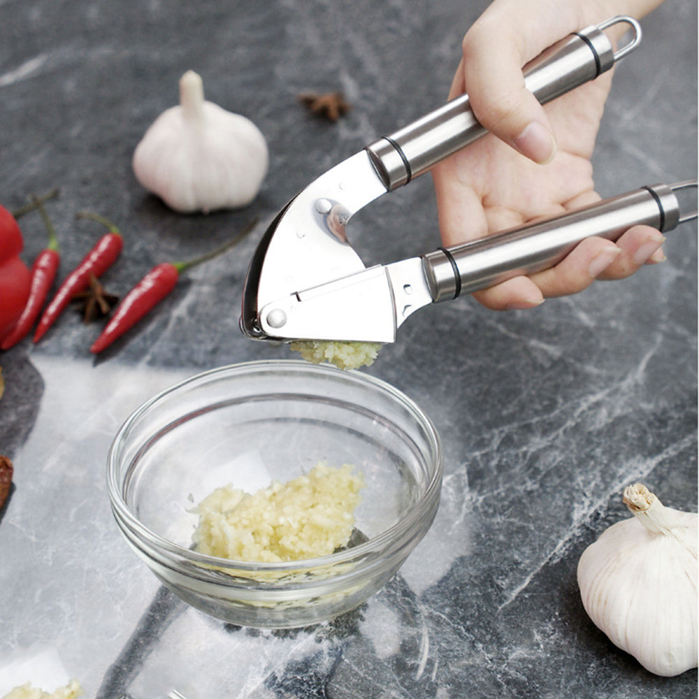 Stainless Steel Kitchen Garlic Press