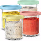 Ice Cream Pints Containers And Lids, Compatible With Ninja NC500, NC501 Series