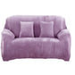 Double Seat Fleeced Spandex Couch Cover