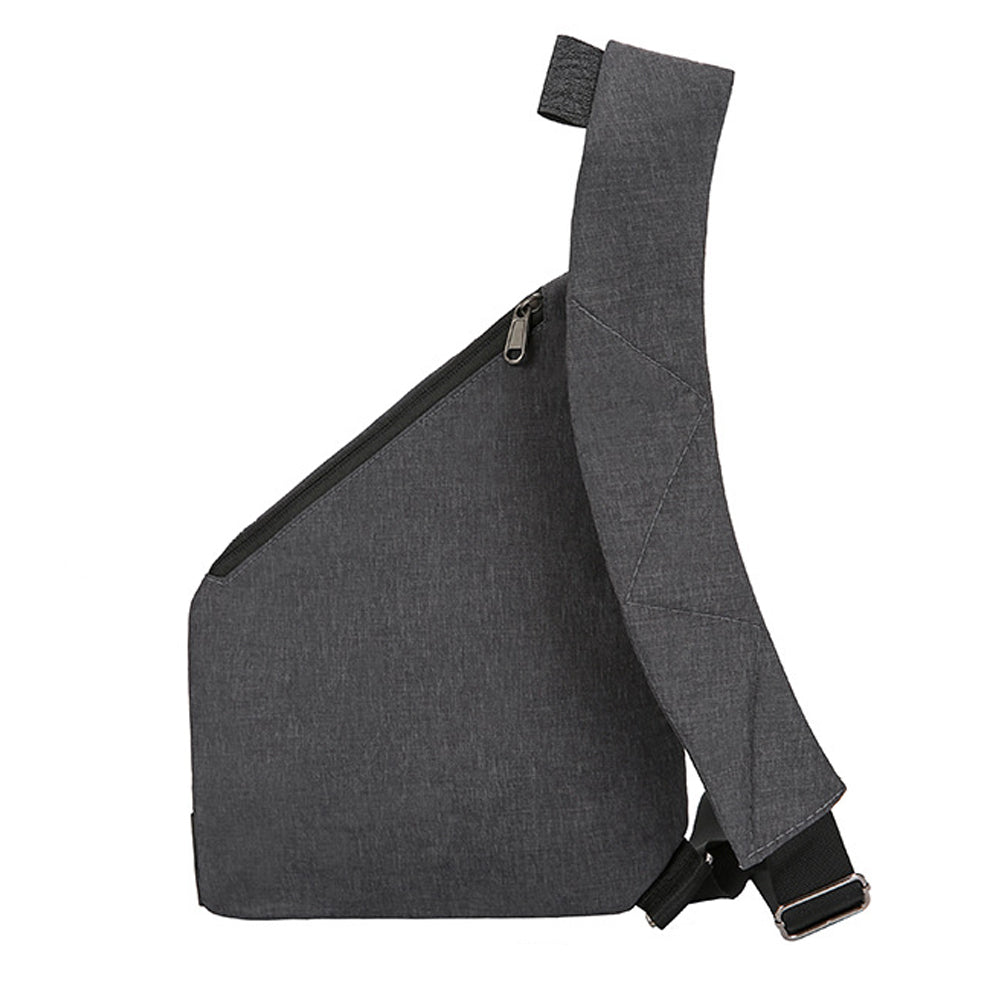 Anti-Theft Sling Men's Sling Crossbody Bag Chest Shoulder Back-Left