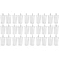 30Pcs 250ML Clear Stand Spout Pouch with Leak Proof Cap