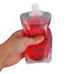 30Pcs 250ML Clear Stand Spout Pouch with Leak Proof Cap