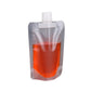 30Pcs 250ML Clear Stand Spout Pouch with Leak Proof Cap