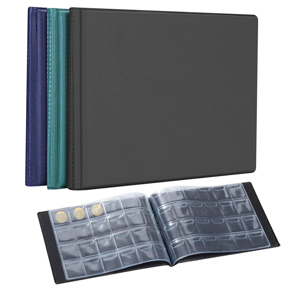 240 Coin Holder Collection Storage Collecting Money Penny Pockets Album Book