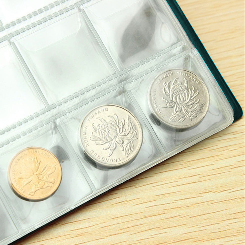 240 Coin Holder Collection Storage Collecting Money Penny Pockets Album Book