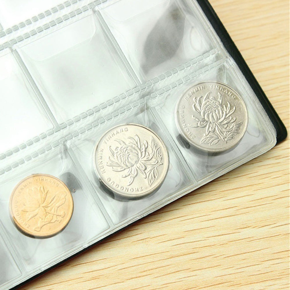 240 Coin Holder Collection Storage Collecting Money Penny Pockets Album Book