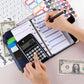 A6 Budget Binder Cash Envelopes Budget Planner with 12 Zipper Cash Envelopes