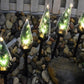 Solar Powered LED Snowflake Christmas Tree Light