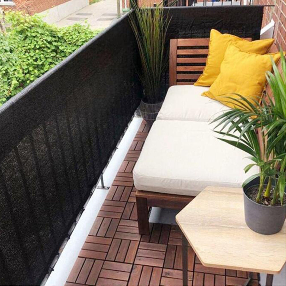 500x90cm Balcony Privacy Screen Fence Cover for Wall Garden Yard Backyard