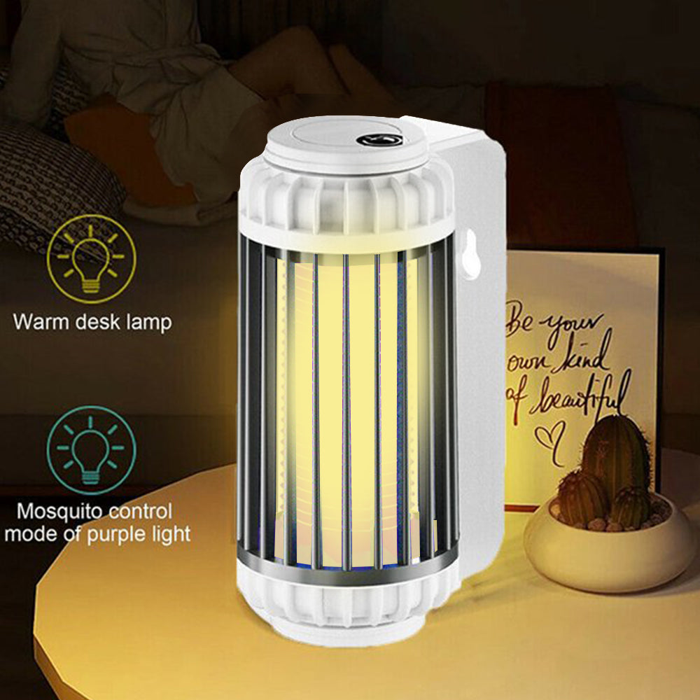 Electric Mosquito Insect Zapper Camping LED Light Catcher Lamp