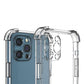 Clear Shockproof Bumper Back Case Cover  with 2Pack Tempered Glass Screen Protector For iPhone 14 ProMax