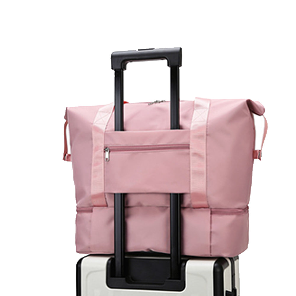 Large Capacity Collapsible Travel Bag Expandable Waterproof Duffel Bag
