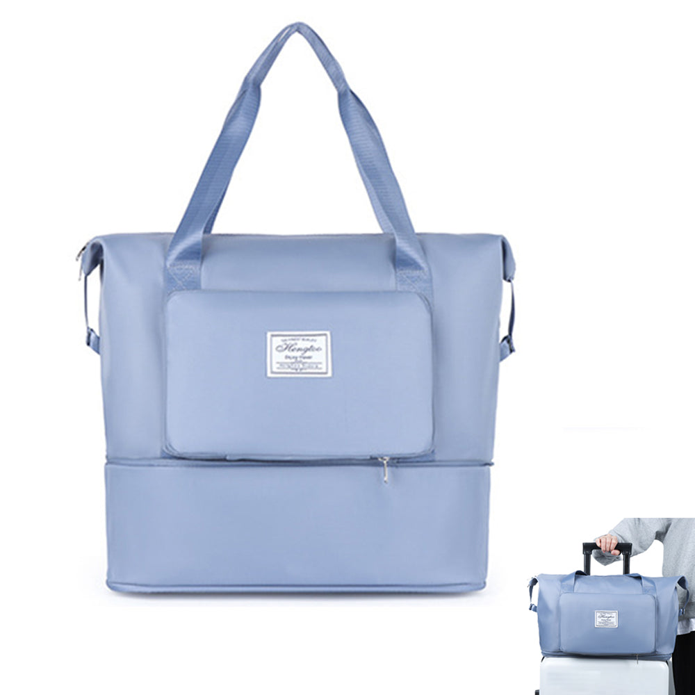 Large Capacity Collapsible Travel Bag Expandable Waterproof Duffel Bag