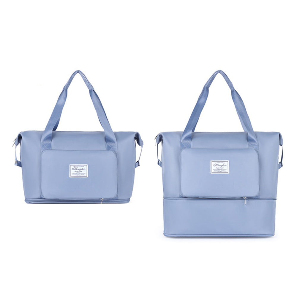 Large Capacity Collapsible Travel Bag Expandable Waterproof Duffel Bag