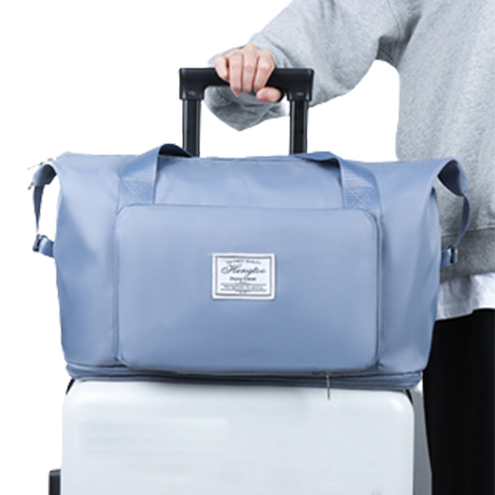Large Capacity Collapsible Travel Bag Expandable Waterproof Duffel Bag