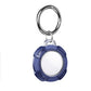 For Apple AirTag Carbon Fiber Shockproof Armor Protective Case Cover Anti-lost Holder Keyring