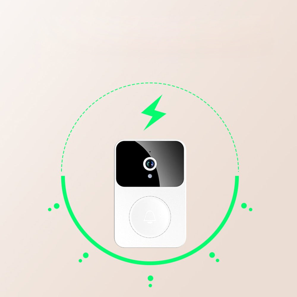 Wireless Video Security Doorbell with Smart Intercom Ring Camera