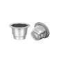 Stainless Steel Reusable Capsule Refillable Coffee Filter Pods for Nespresso Nescafe Coffee Machine