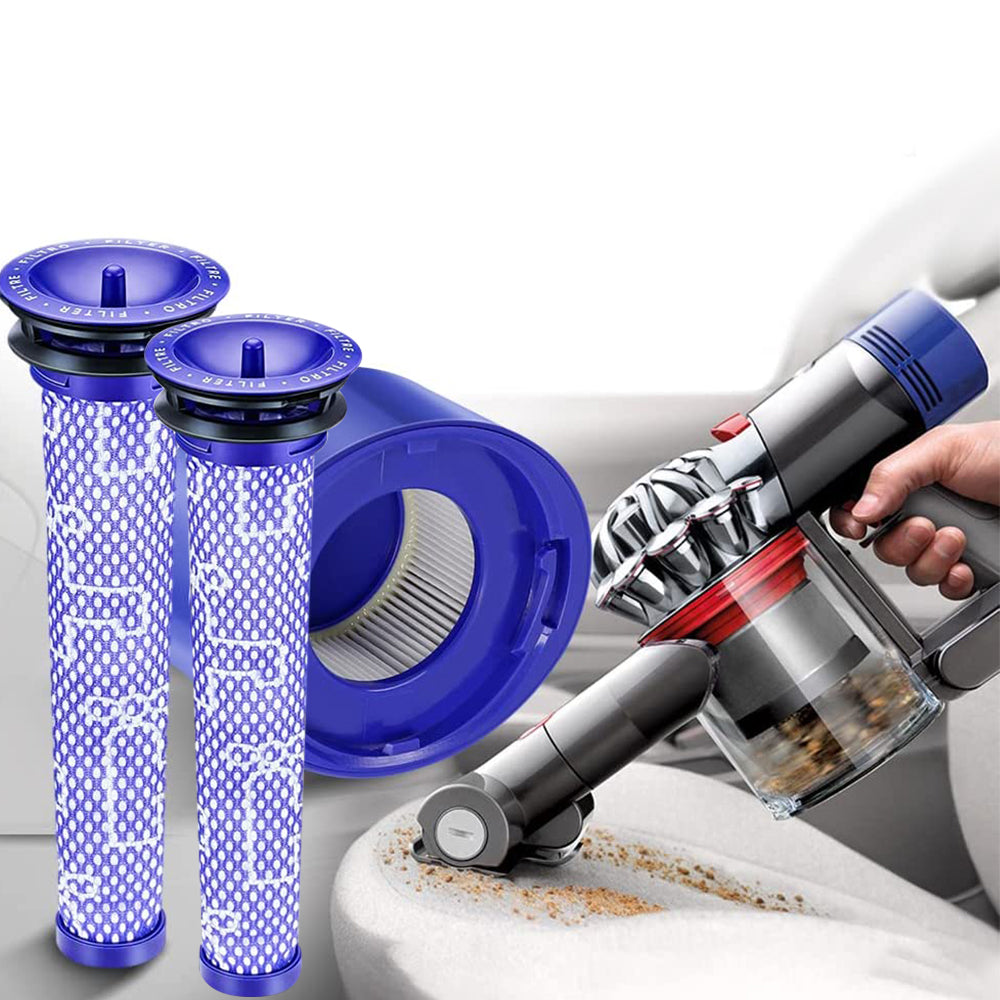 Replacement Filter Set for Dyson V7/V8 Vacuum Replaces Parts