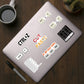 60Pcs Laptop Keyboard Shortcuts Stickers DIY Phone Shortcuts Decal