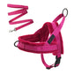 No Pull Front Clip Dog Vest Harness and Leash Set