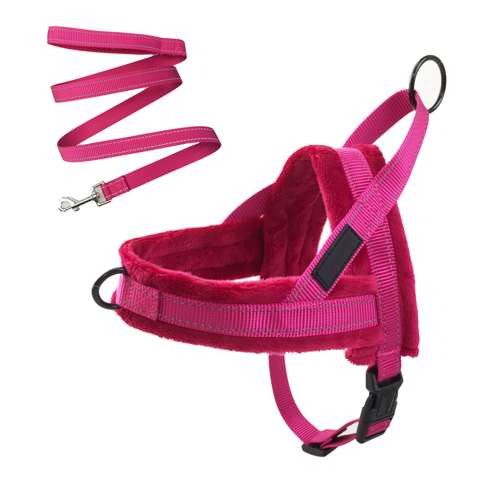 No Pull Front Clip Dog Vest Harness and Leash Set