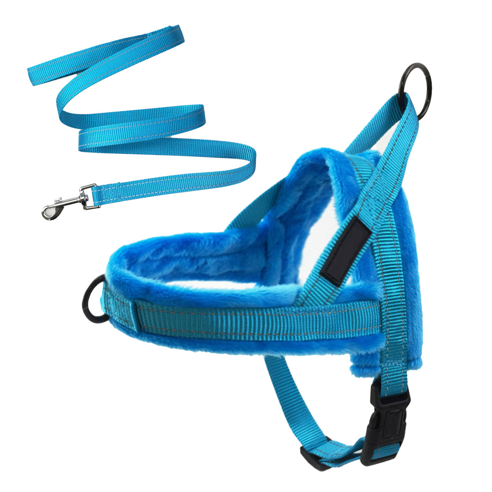 No Pull Front Clip Dog Vest Harness and Leash Set