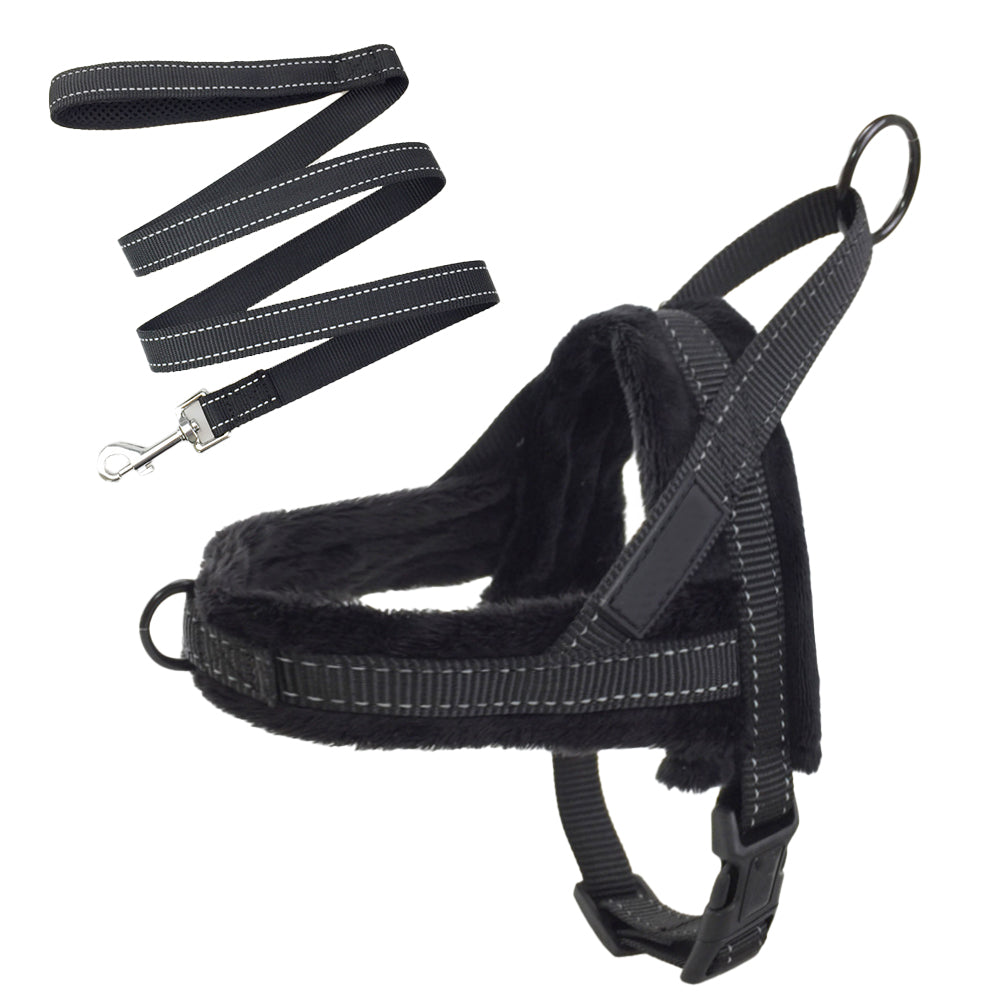 No Pull Front Clip Dog Vest Harness and Leash Set